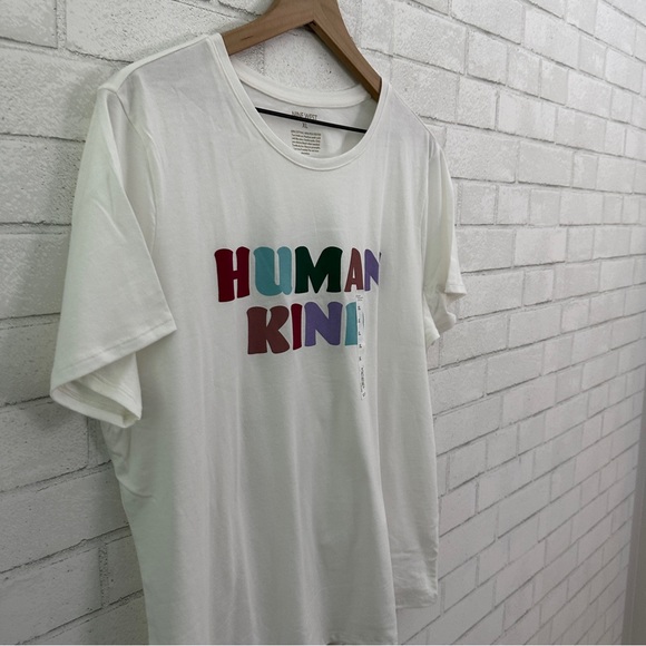 NINE WEST “Human Kind” Graphic Tee Shirt - Picture 3 of 7